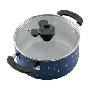 Olla con tapa, antiadherente cerámico. Colección Disney  Bon Voyage. Farberware